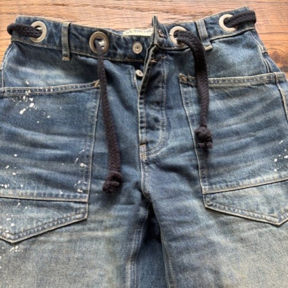 Free People Barrel Leg Jeans